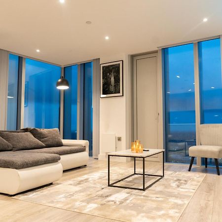 Luxury 2 Bed Penthouse With Stunning Views In Manchester City Centre Kültér fotó