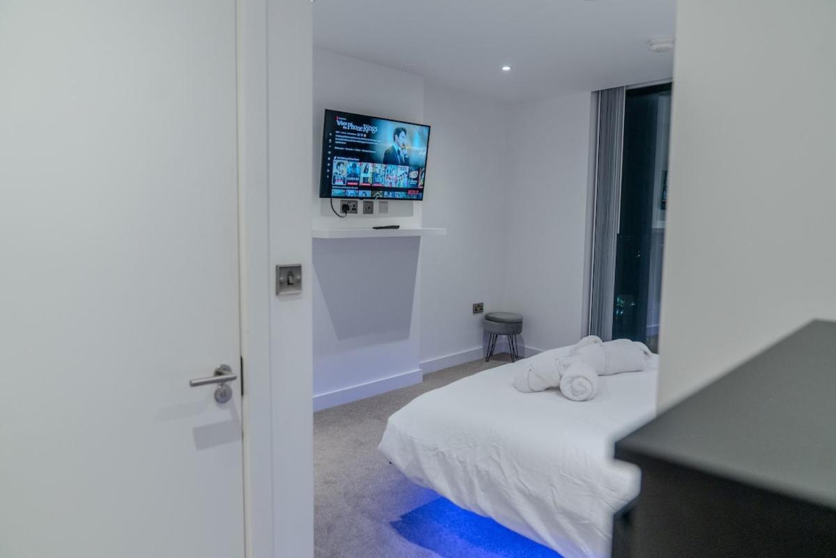 Luxury 2 Bed Penthouse With Stunning Views In Manchester City Centre Kültér fotó